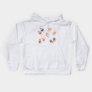 Miming Eggs Union Kids Hoodie